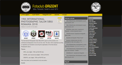Desktop Screenshot of orizontfoto.ro