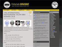 Tablet Screenshot of orizontfoto.ro